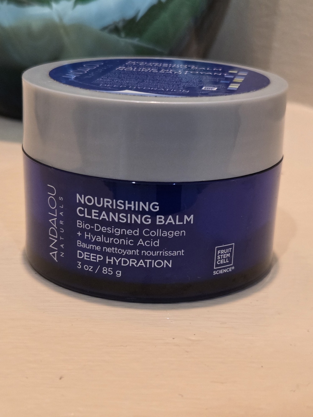 Andalou Naturals Nourishing Cleansing Balm - Deep Hydration (blue)
